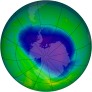 Antarctic Ozone 2010-10-17